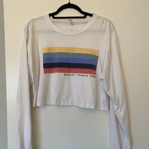 brandy melville cropped top